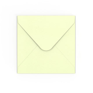 Ivory Envelope Hammered Texture 155x155 mm