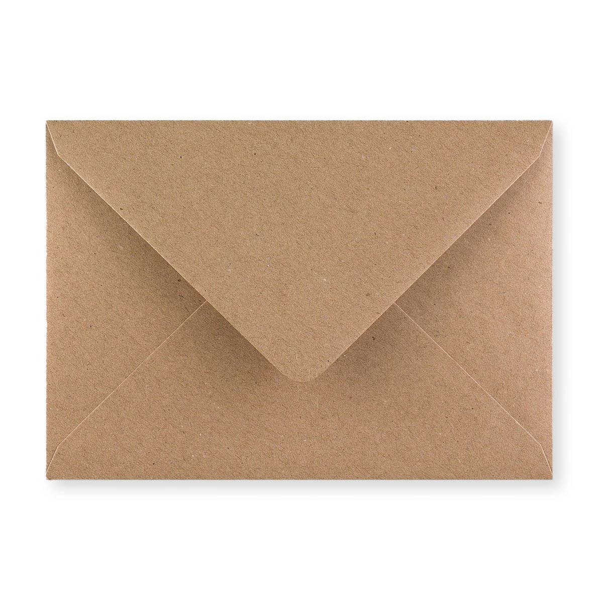 Fleck Recycled Gummed V-Flap Envelope (125 x 175mm)