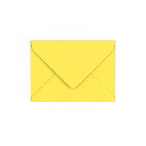 Sunflower Yellow British Made Gummed Envelope (133 x 184mm)