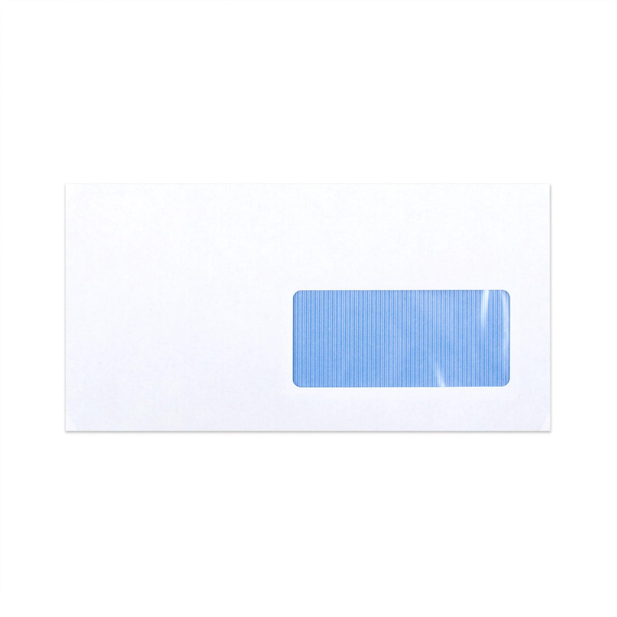 White Envelope with Internal Opacity - Window 115x225 mm (DL+) 80gsm