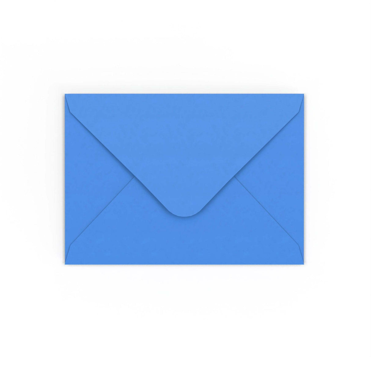 Bright Blue Gummed V-Flap Envelope (125 x 175mm)
