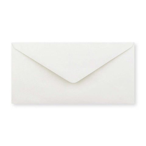 DL White Gummed V-Flap Envelope (110 x 220mm)