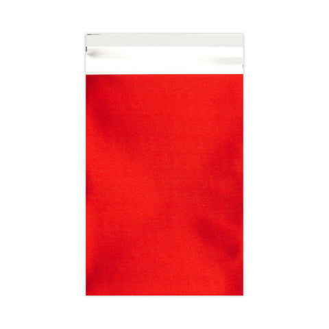 Matt Finish Foil Bags Red 250 x 180 mm