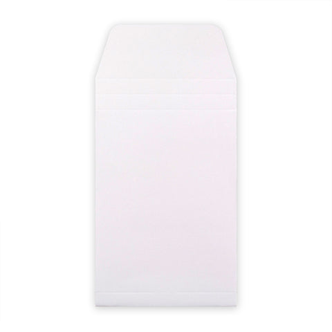 C6 White Peel & Seal Luxury Gusset Envelope (114 x 162 x 25mm)