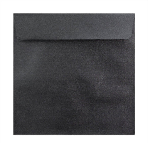 Pearlescent Envelopes Slate Grey 170 x 170 mm Peel and Seal