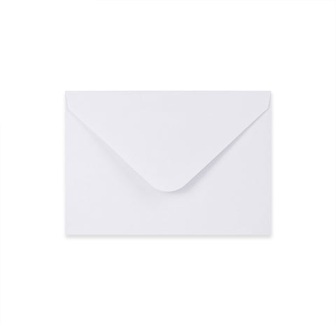 Paper Lined Envelopes White + Silver Foil 114 x 162 mm (C6)