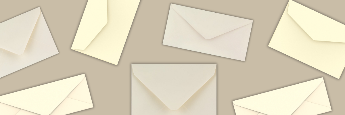 Ivory envelopes
