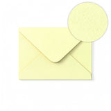 Ivory Envelope Hammered Texture 125x175 mm