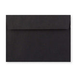 C6 Black Peel & Seal Coloured Envelope (114 x 162mm)