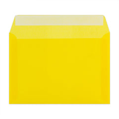 Translucent Envelopes Yellow 162 x 229 mm (C5)