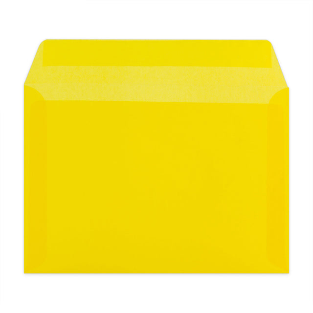 Translucent Envelopes Yellow 162 x 229 mm (C5)