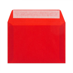 Translucent Envelopes Red 114 x 162 mm (C6)