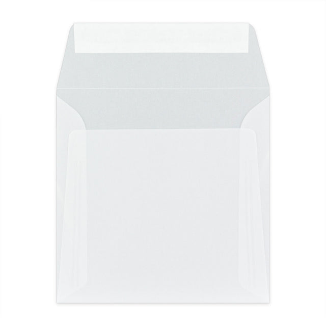 Translucent Envelopes Clear 160 x 160 mm