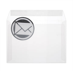 Translucent Envelopes Clear 162 x 229 mm (C5)