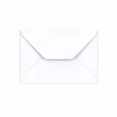 White Envelope Trapezium Flap 102x146mm