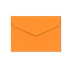 V-Flap Peel and Seal Envelopes Orange 114 x 162 mm (C6)