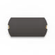 Corrugated Pillow Boxes Black 162 x 114 mm (C6)