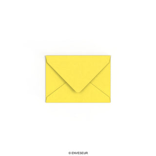 Sunflower yellow envelope 82x113 mm (C7)