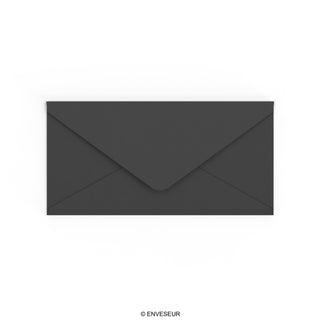 Black envelope 110x220 mm (DL)
