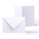 White Smooth Cards & Envelopes Pack