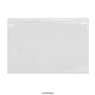 Clear Documents Enclosed Wallet - Unprinted