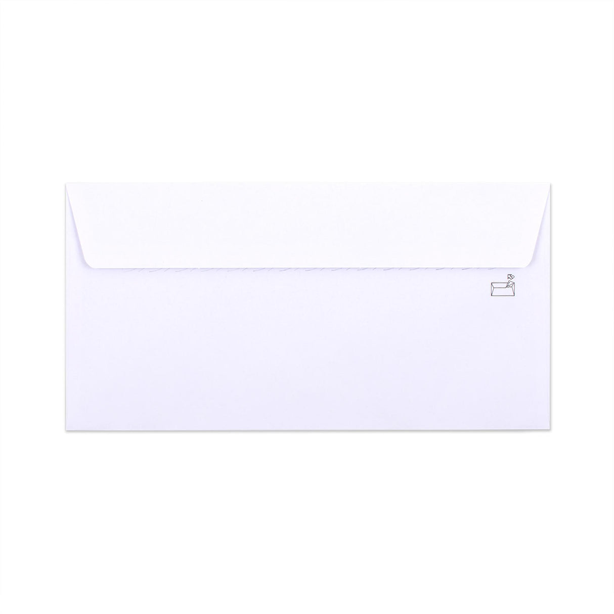 White Envelope with Internal Opacity - Window 115x225 mm (DL+) 90gsm