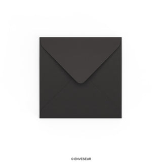 116x116 mm Black Envelope