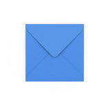 Bright Blue Gummed V-Flap Envelope (130 x 130mm)