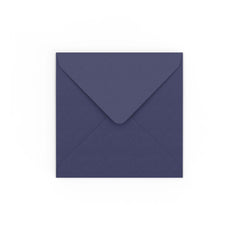 Dark Blue Gummed V-Flap Envelope (130 x 130mm)