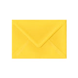 Mid Yellow Gummed V-Flap Envelope (133 x 184mm)