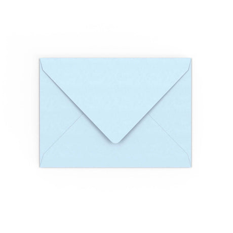Pale Blue Gummed V-Flap Envelope (133 x 184mm)