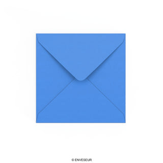 140x140 mm Bright Blue Envelope