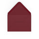 Burgundy envelopes Burgundy 65 x 94 mm Gummed