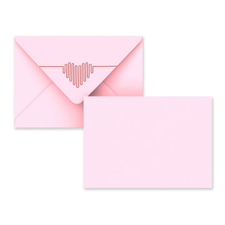 Valentine's Coloured Envelope (Heatbeat Design)