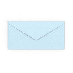 DL Pale Blue Gummed V-Flap Envelope (110 x 220mm)