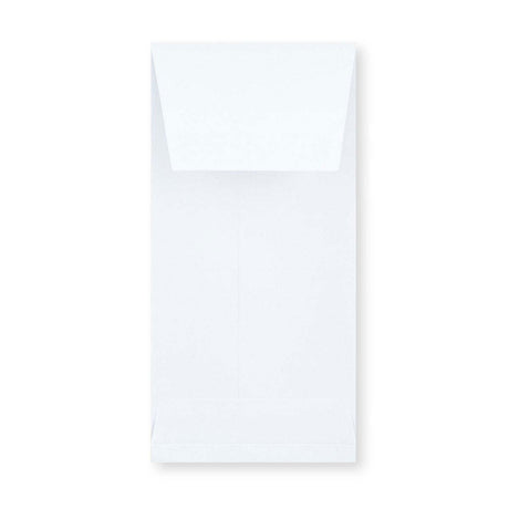 DL White Recycled Peel & Seal Gusset Envelope (220 x 110 x 25mm)
