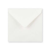 White Gummed V-Flap Envelope (130 x 130mm)