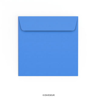 155x155 mm Bright Blue Envelope