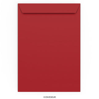 C4 Dark Red Peel & Seal Envelope (324 x 229mm)