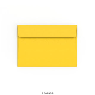 114x162 mm (C6) Mid Yellow Envelope