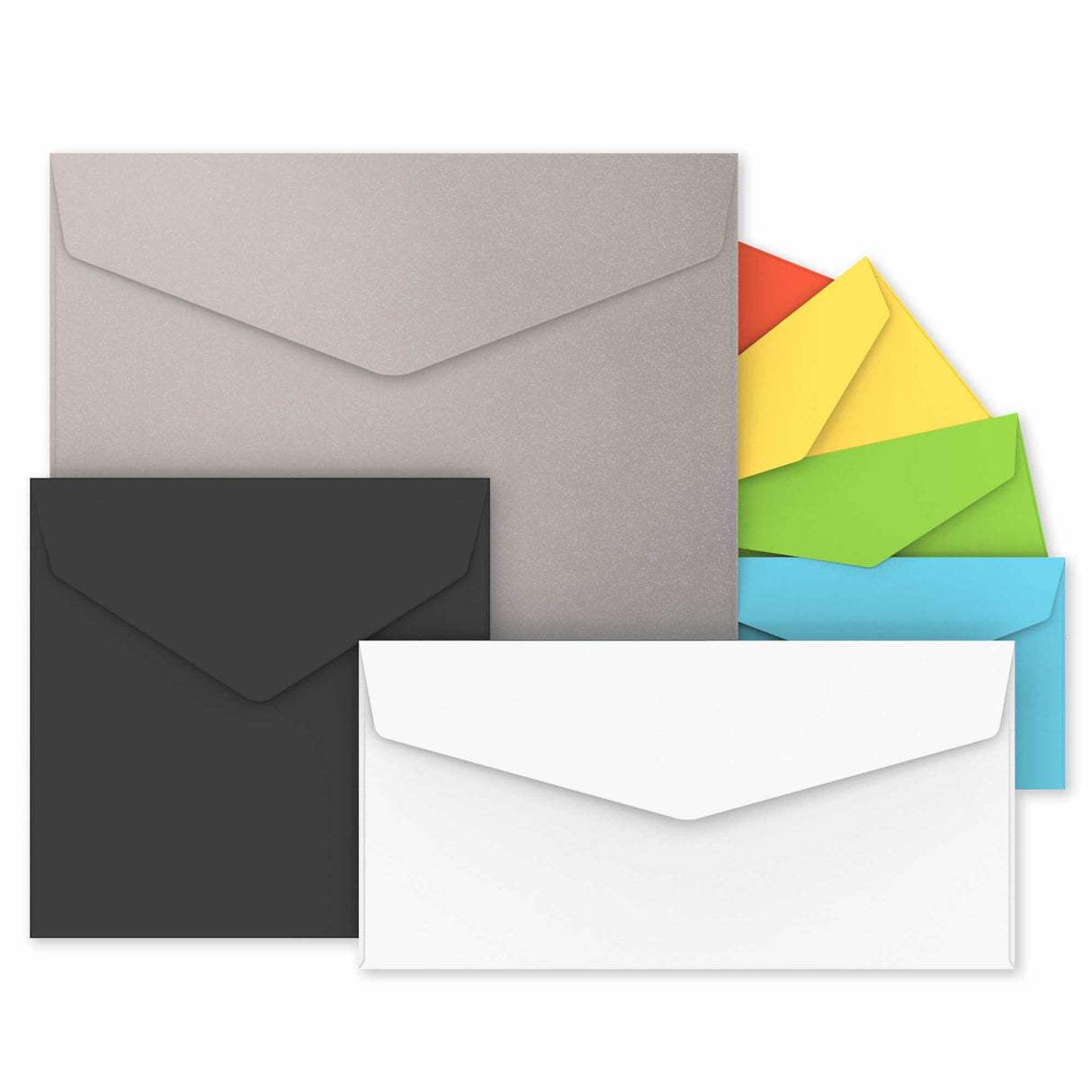 V-Flap Peel and Seal Envelopes