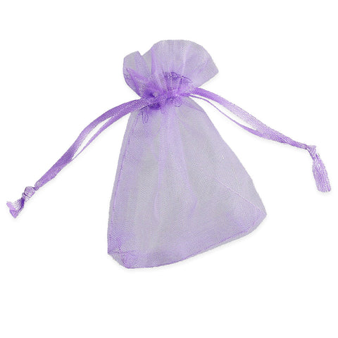Organza Bags Violet 90 x 70 mm