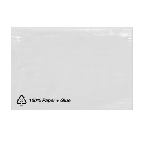 Documents Enclosed Biodegradable Envelopes (Non Printed) Clear 114 x 162 mm (C6)