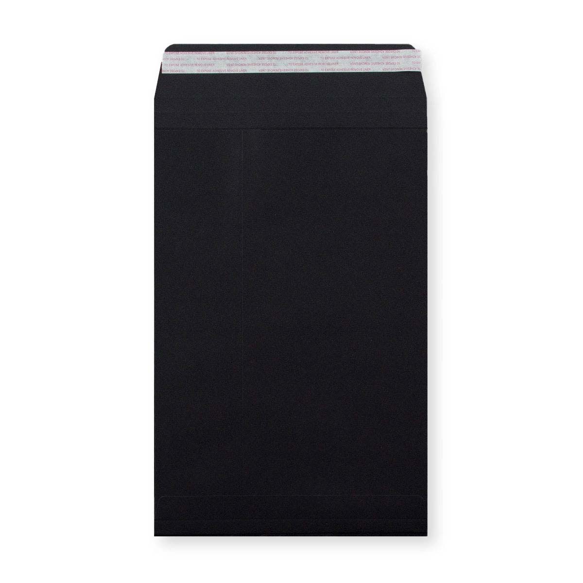 C4 Black Peel & Seal Gusset Envelope (324 x 229 x 25mm)