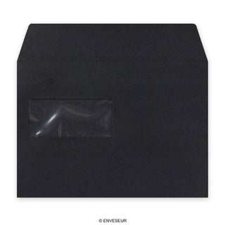 162x229 mm (C5) Black Post Marque Wallet Envelope