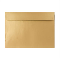 Pearlescent Envelopes Gold 229 x 324 mm (C4) Peel and Seal