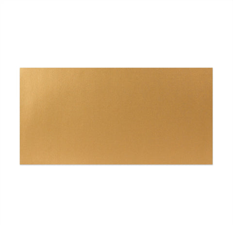 Pearlescent Envelopes Gold 110 x 220 mm (DL) Peel and Seal