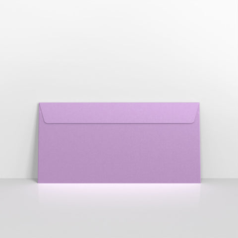 Pearlescent Envelopes Lavender 110 x 220 mm (DL) Peel and Seal