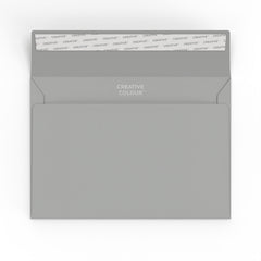 Creative Colour Peel & Seal Envelopes Grey 162 x 229 mm (C5)