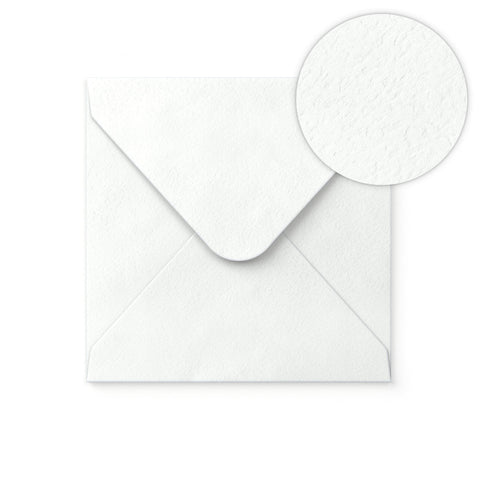 White Hammer Gummed V-Flap Envelope (155 x 155mm)